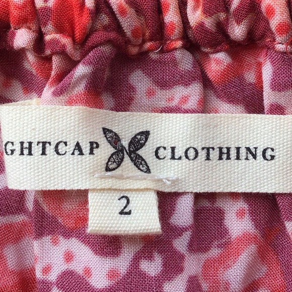 Nightcap Boho Ruffled Off The Shoulder Skirt Set NEW - Picture 9 of 13